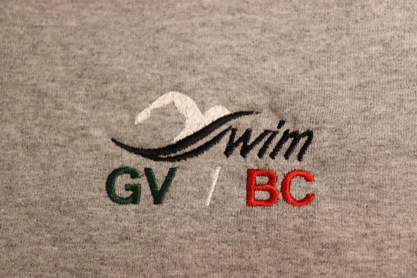 Swim embroidery design